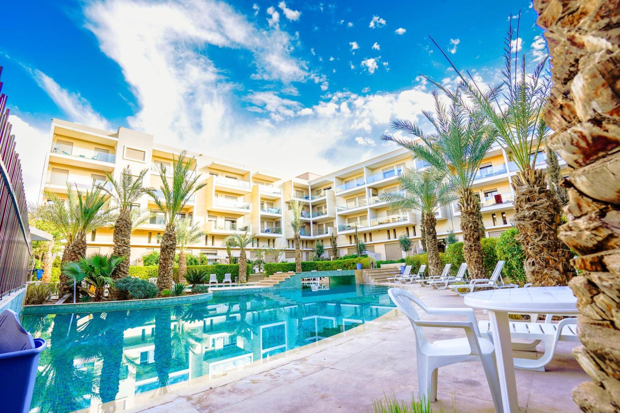 Apartment Pool Marrakech Marrakesh Exterior foto